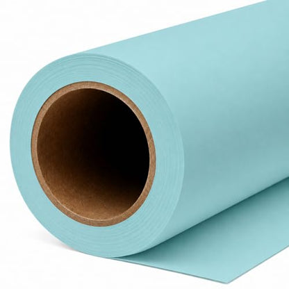 Sky Blue Seamless Paper Backdrop
