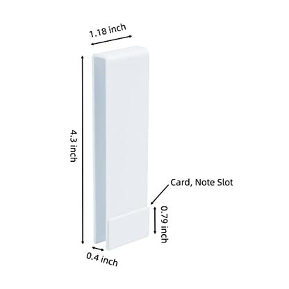 White Acrylic Erasable Screen Top Initiative Trackers 12PCS for DND (12 Count)