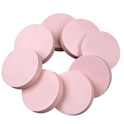 8 Pcs 2"x2" Pink Rubber Carving Blocks for Stamp Soft Rubber Crafts (8 Count)