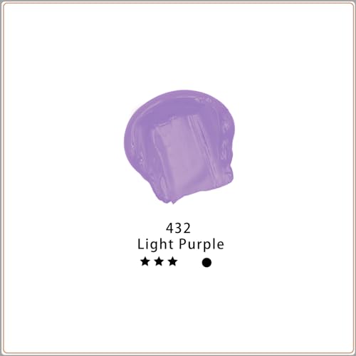 Light Purple Acrylic Paint 120ml (4.05 Fl Oz)