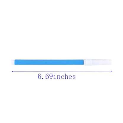 10 PCS Blue Washable Fabric Markers for Sewing (10 Count)