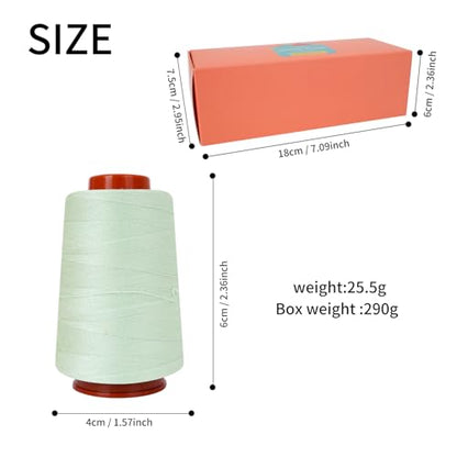 10 Pcs Sewing Thread (24000 Foot)
