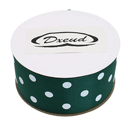 Polka Dot Grosgrain Ribbon 25 Yard Each Roll 100% Polyester