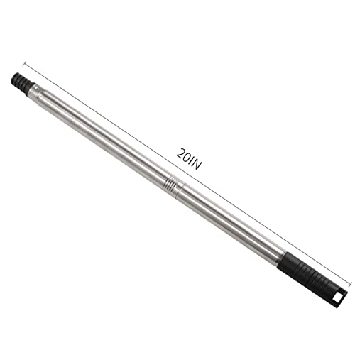 5PCS Paint Roller Extension Pole 48.5" Stainless Steel Telescopic Rod