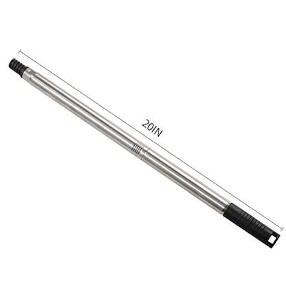 5PCS Paint Roller Extension Pole 48.5" Stainless Steel Telescopic Rod