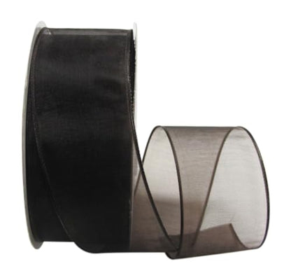 Sheer Organza Wired Ribbon (75 Foot)