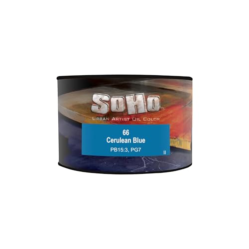 Oil Paint Cerulean Blue (14.54 Fl Oz)