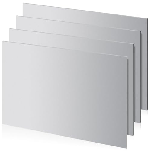 4 Pcs 16" x 12" Steel Sheet (4 Count)