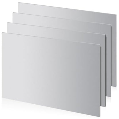 4 Pcs 16" x 12" Steel Sheet (4 Count)