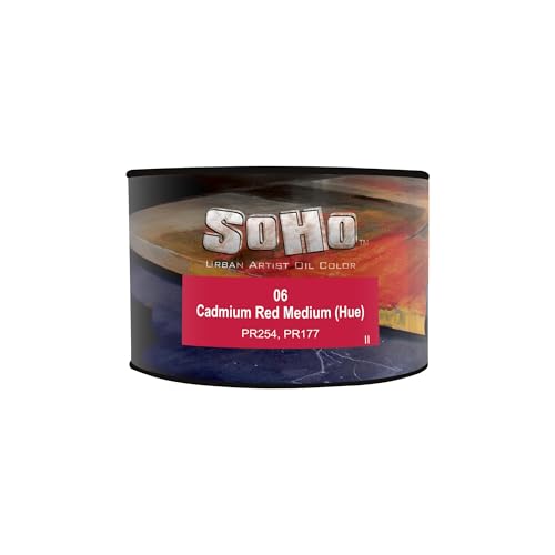 Oil Paint Cadmium Red Medium Hue (14.54 Fl Oz)