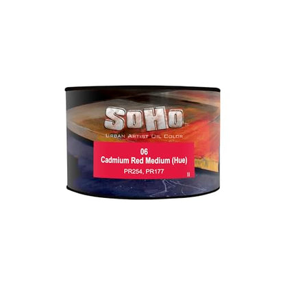 Oil Paint Cadmium Red Medium Hue (14.54 Fl Oz)