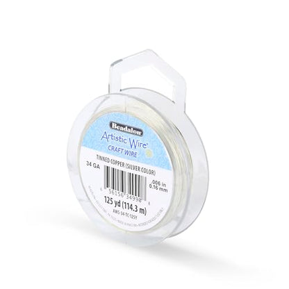 34 Gauge Tarnish Resistant Tinned Copper Craft Wire