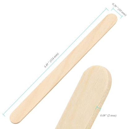 3000 Pieces 4.5 Inch Wood Craft Sticks (3000 Count)