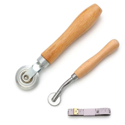 Box Resizer Tool Kit with Solid and Dashed Scoring Wheels