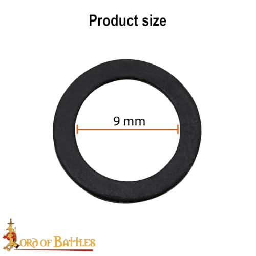 200G 1Kg Chainmail Loose Rings for Armor Crafting Perfect for DIY Chainmail Projects & Armor Repairs