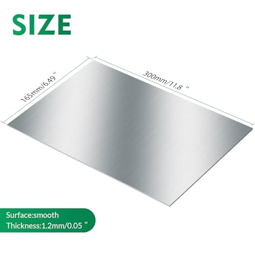 Engraving Blank ABS Double Color Plastic Sheet (12 Count)
