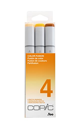 Sketch Fusion #4 Orange 3 (3 Count)