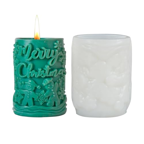 Christmas Candle Silicone Molds