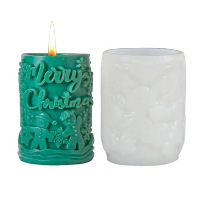 Christmas Candle Silicone Molds