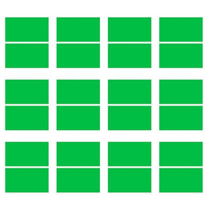 Laser Engraving Blank Green ABS Double Color Plastic Sheet