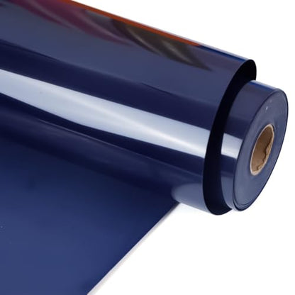 RENLITONG Navy Blue Iron on Vinyl 12Inch by 13ft Roll Heat Transfer Vinyl for T (14.4 Ounce)