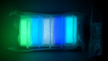 Neutral 5 Color Pack Glow in The Dark Pigment Powder (2.12 Ounce)