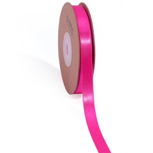 Hot Pink Satin Ribbon 3