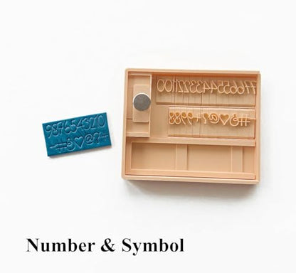 Script Alphabet Stamps