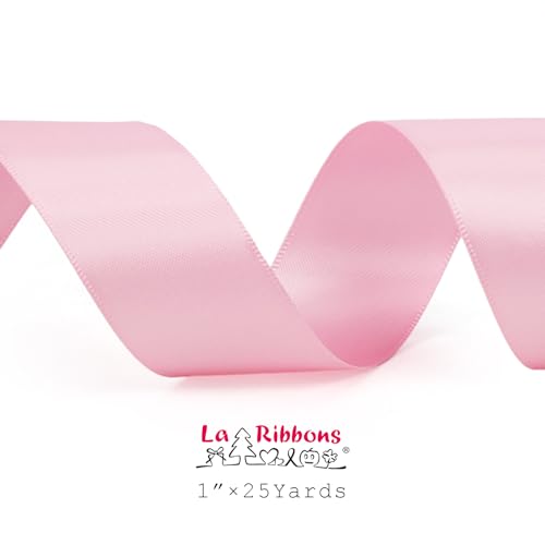 1 Inch 25 Yard Double Faced Satin Ribbon