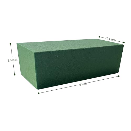 6 Pack Floral Foam Blocks Dry & Wet for Fresh and Artificial Flowers (6 Count)