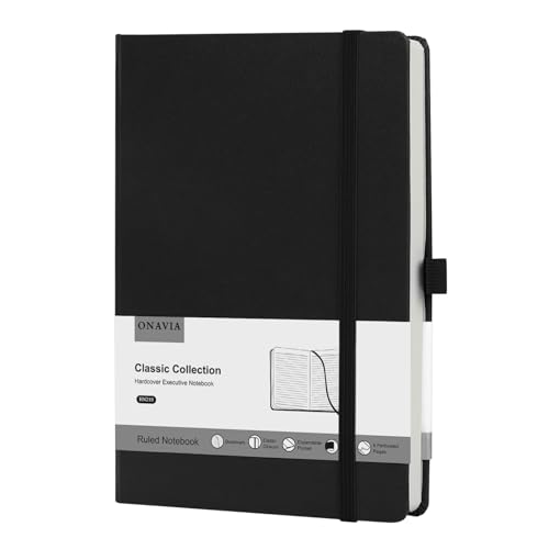 A5 Lined Notebook Hardcover