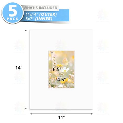 Mat Board Center 5 Pack Acid (5 Count)