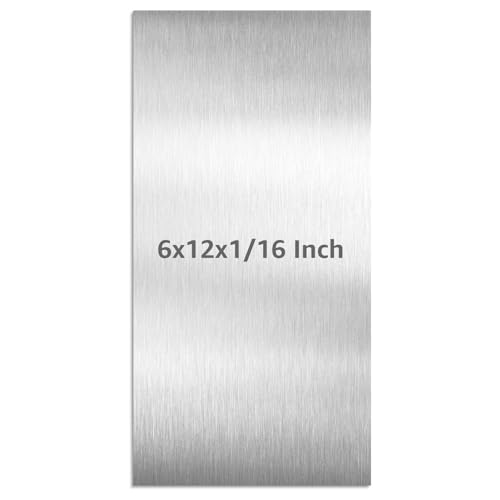 6061 T651 Aluminum Sheet Metal 6" x 12" x 1