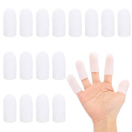 Gel Finger Cots 1.6"x0.79" (20 Count)