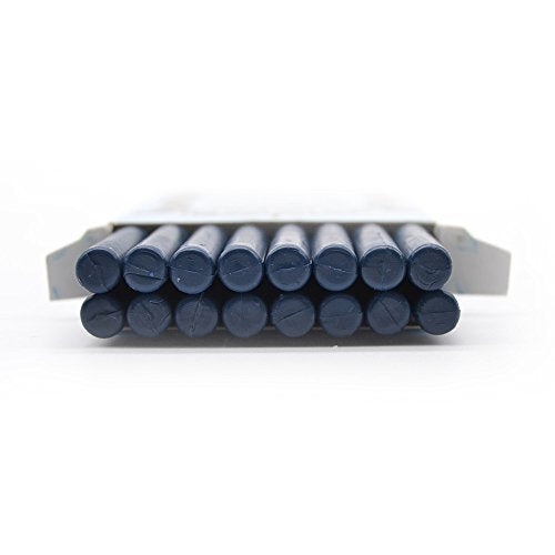 Navy Blue Mini Glue Gun Sealing Wax Stick for Metal Stamp (16 Count)
