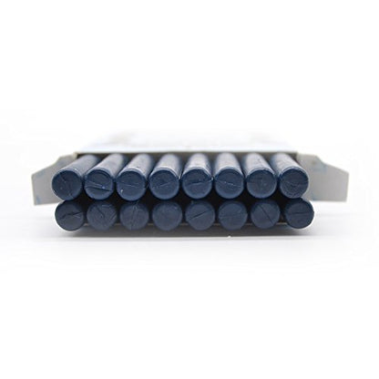 Navy Blue Mini Glue Gun Sealing Wax Stick for Metal Stamp (16 Count)