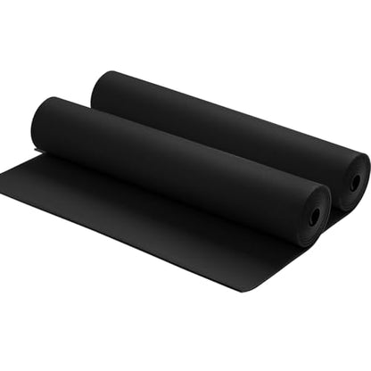 3mm EVA Foam Sheets Roll 16x59in Black 2pcs for Cosplay 90kg