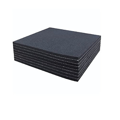 Rubber Adhesive Pads 8 Pcs 4"x4"x1