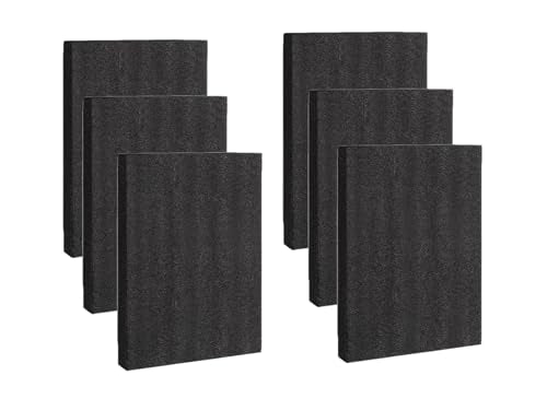 Black Customizable Polyethylene Foam Sheets (6 Count)