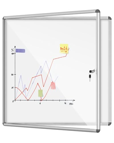 38"x38" Enclosed Bulletin Board