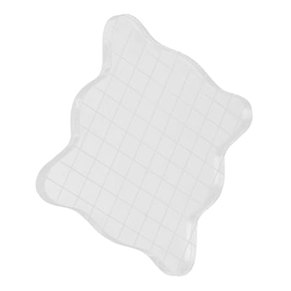 1PC Transparent Acrylic Stamp Blocks with Grid Lines