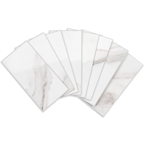 100 Pieces Peel and Stick Backsplash for Kitchen (12.5 Sq Ft)