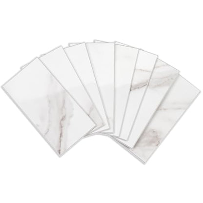 100 Pieces Peel and Stick Backsplash for Kitchen (12.5 Sq Ft)
