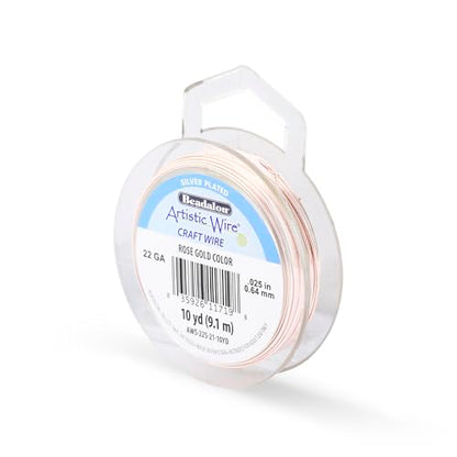 22 Gauge Silver Plated Tarnish Resistant Colored Copper Craft Wire