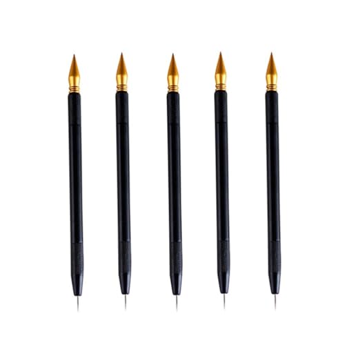 5 Pcs Sleek Shape Scratch Painting Pens Scraping Pen Paint for Kids Tools for Kids Paper Art Tool Multifunction Scraper Set