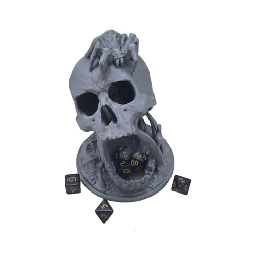 Skull Dice Tower Dungeons and Dragons RPG abletop Roleplaying Game Jail D&D