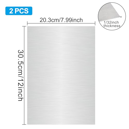316L Stainless Steel Sheet 8x12x0.031