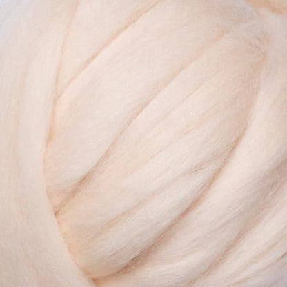 Colored Natural Wool roving