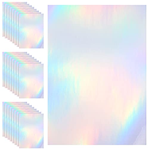 24 Sheets Holographic Sticker Paper (24 Count)
