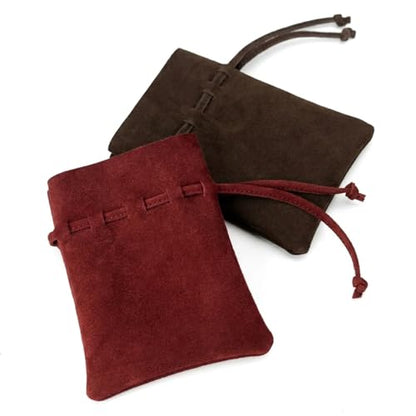 Medieval Drawstring Coin Pouch Bag